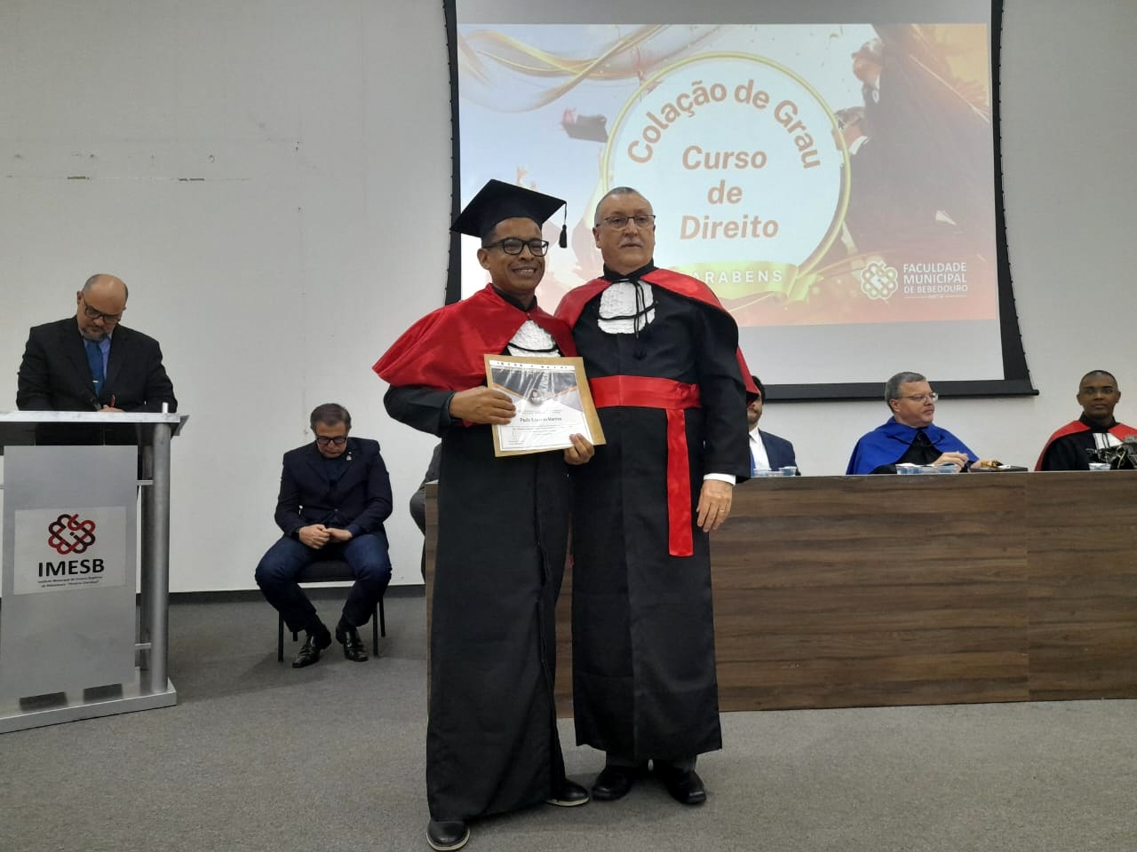 Formatura da 8ª e 17ª Turmas de Direito
